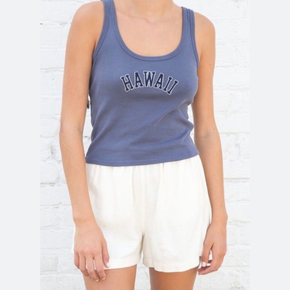 Brandy Melville Tops - Brandy Melville "HAWAII'' crop top